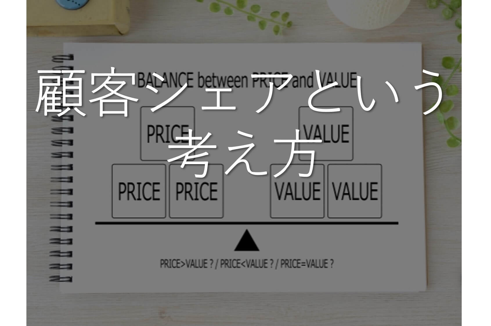 顧客シェアとパラダイムシフト